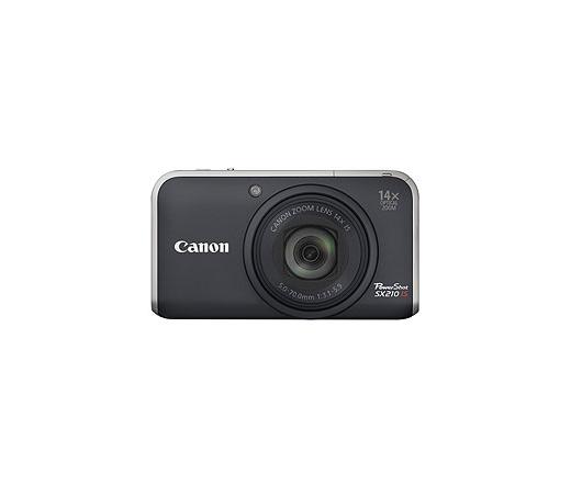 Canon PowerShot SX210 IS Fekete