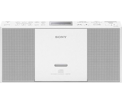 Sony ZS-PE60 hordozható CD boombox fehér