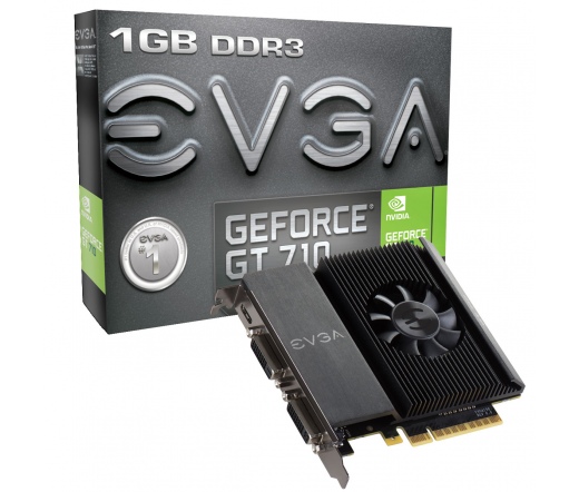 EVGA GeForce GT 710 1GB GDDR3 SS dual DVI