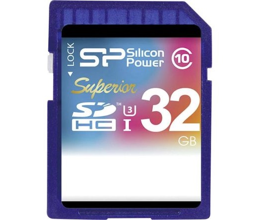 Silicon Power SDHC Superior UHS-I(U3) 32GB