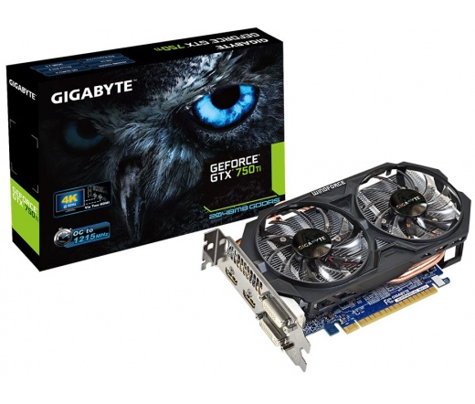 Gigabyte GTX750TI 2GB DDR5 WindForce 2X OC
