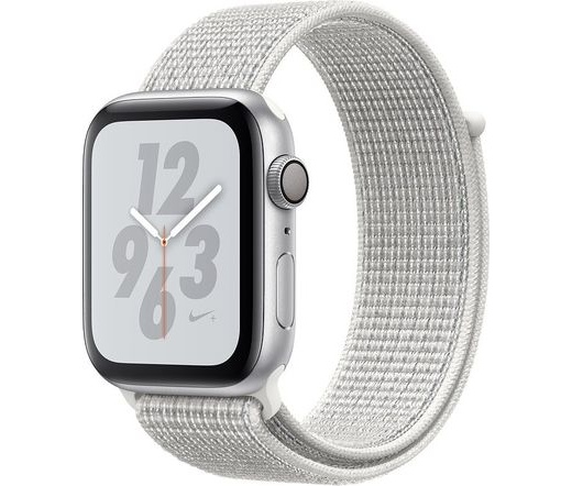 Apple Watch Series 4 Nike+ 44mm ezüst/fehér