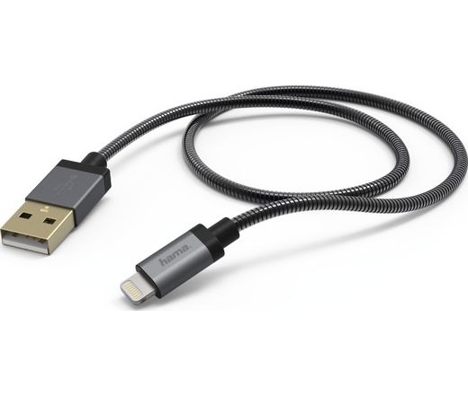 Hama Elite Metal USB 2.0 A / Lightning 1,5m