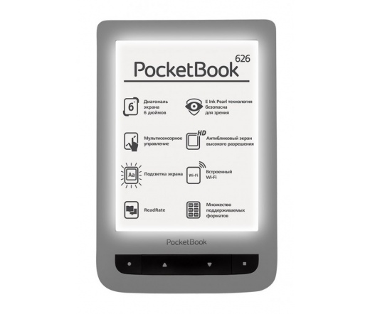 PocketBook Touch Lux 2 626 Szürke