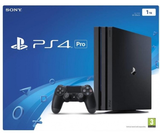Sony PlayStation 4 Pro 1000GB játékkonzol fekete