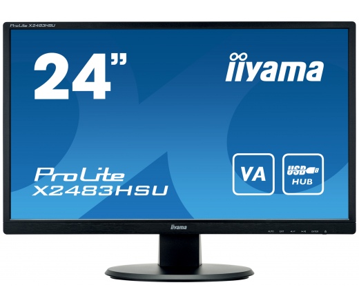 iiyama ProLite X2483HSU-B5 24" Full HD + HUB