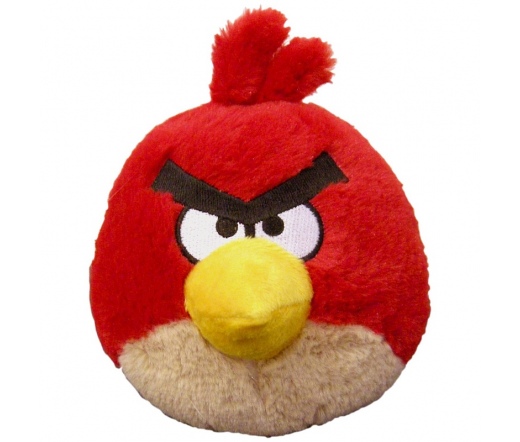 Angry Birds plüss 20 cm Piros Madár Hang nélkül