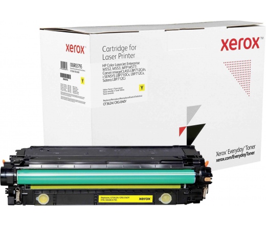 Xerox 006R03795 utángyártott HP 508A Sárga toner
