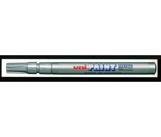 Uni Lakkmarker, 0,8-1,2 mm, "PX-21", ezüst