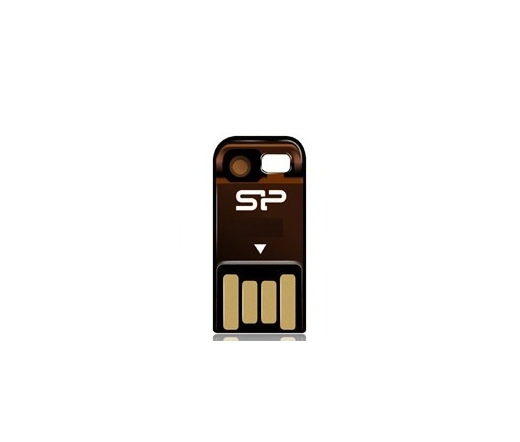 Silicon Power Touch T02 8GB USB2.0 Narancs