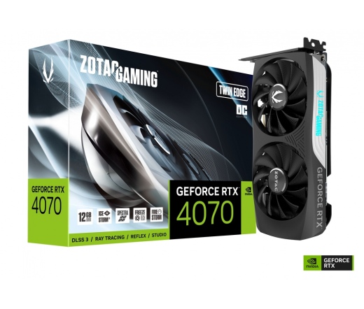 ZOTAC Gaming GeForce RTX 4070 Twin Edge OC 12GB GD