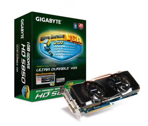 Gigabyte GV-R585OC-1GD ATI Radeon HD 5850 1GB OC