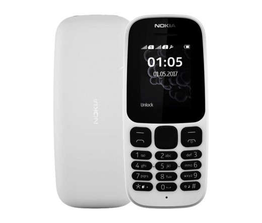 Nokia 105 (2017) DS Fehér