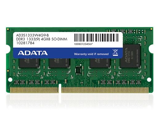 Adata SO-DIMM DDR3 1333MHz 4GB