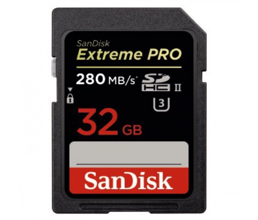 Sandisk Extreme Pro SDHC UHS-II 280MB/s 32GB