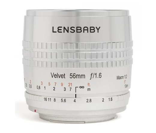 Lensbaby Velvet 56 f/1.6 (Nikon) ezüst