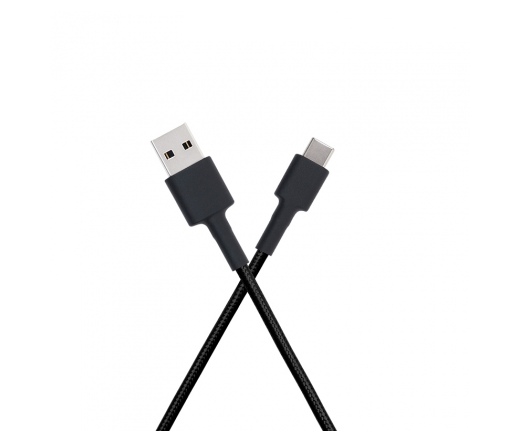 Xiaomi Mi Braided USB kábel Type C 100cm Black
