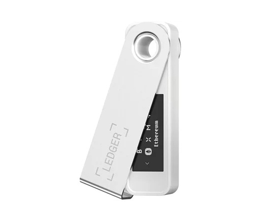 Ledger Nano S - Crypto pénztárca - Fehér