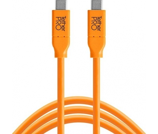 TT TetherPro USB 3.1 Type-C > Type-C 0.9m narancs