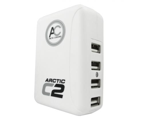 Arctic C2 Hálózati USB-s töltő (4 port)
