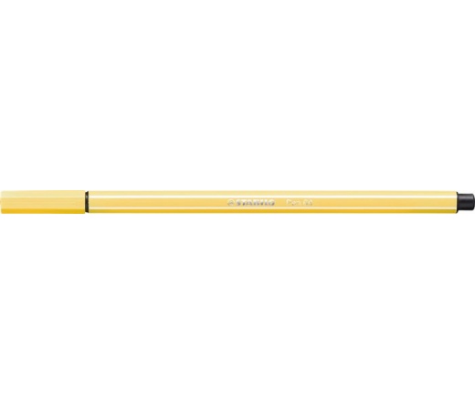 Stabilo Rostirón, 1 mm, "Pen 68", sárga