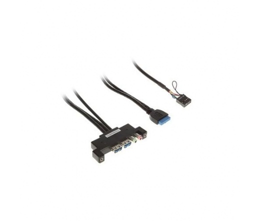 LIAN LI USB3.0 (20pin-plug) Multi-Media I/O Ports 
