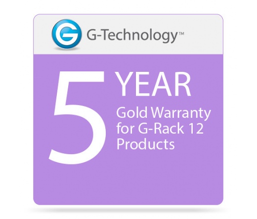 G-Technology G-Rack 12 Support 5-Year Gold