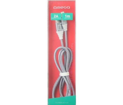 Omega Lightning/USB 1m szürke