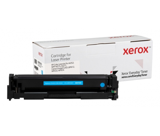 Xerox 006R03693 utángyártott HP 201X cián toner