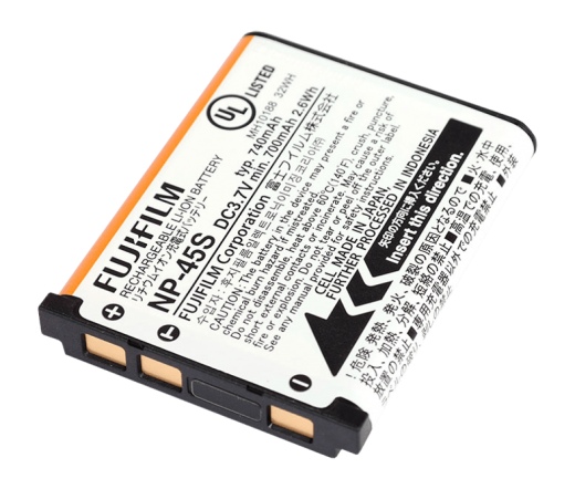 Fujifilm NP-45S Lithium-Ion   Rechargeable Battery
