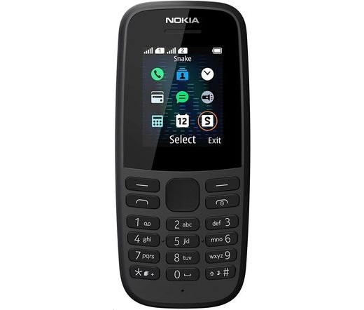 Nokia 105 (2019) fekete