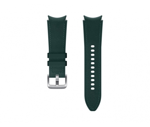 Samsung Galaxy Watch4 hibrid bőrszíj S/M zöld