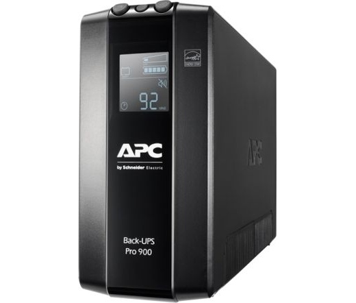 APC Back UPS Pro BR 900VA AVR LCD 6 aljzat