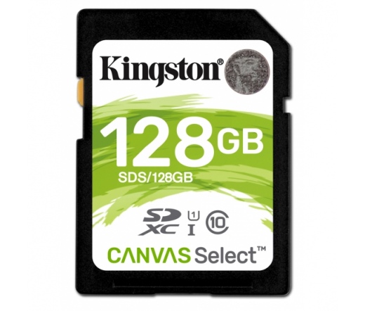 Kingston Canvas Select SD 128GB UHS-I CL10