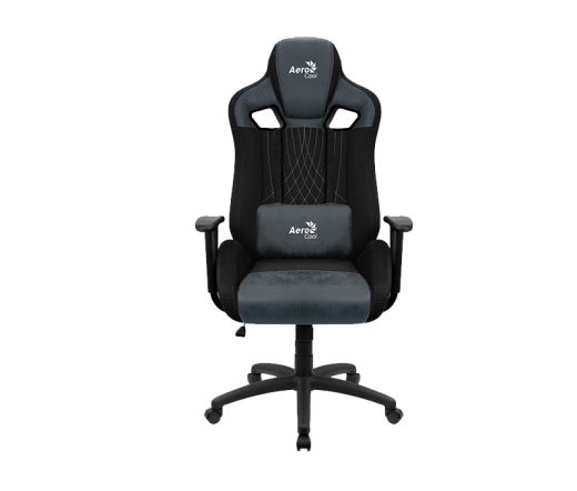 AeroCool Earl - AeroSuede Gaming szék acélkék
