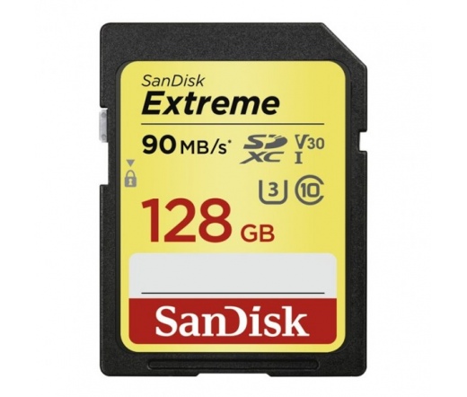 SANDISK SDHC Extreme 128GB 90MB/s V30