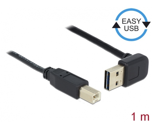 Delock Cable USB 2.0 Type-A male fordított-> USB-B