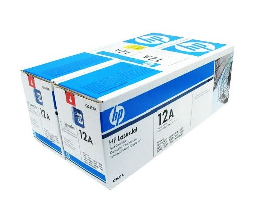 HP 12A Fekete 2-pack