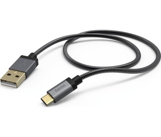 Hama Elite Metal USB 2.0 A / Type-C 1,5m