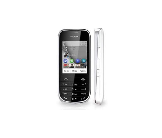 Nokia Asha 202 Ezüst/Fehér