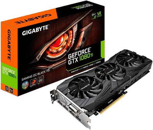 Gigabyte GeForce GTX 1080 Ti Gaming OC BLACK 11G
