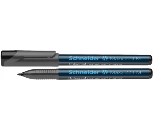 Schneider Alkoholos marker, OHP, 1 mm,  fekete