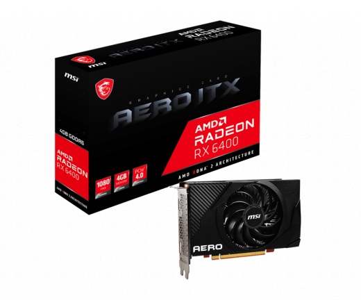 MSI Radeon RX 6400 Aero ITX 4G