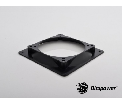 Bitspower ventilátoradapter 120mm > 80/92mm fekete