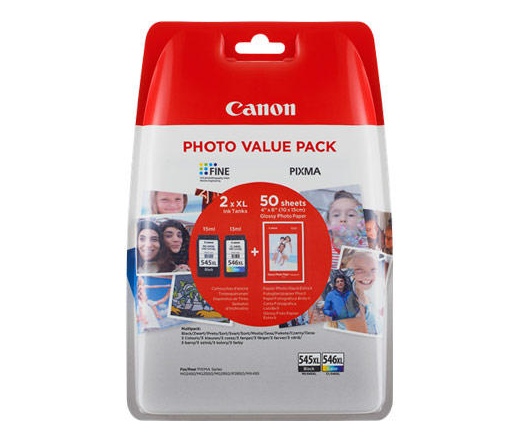 Canon PG-545XL/CL546XL Patroncsomag +GP501 f.papír