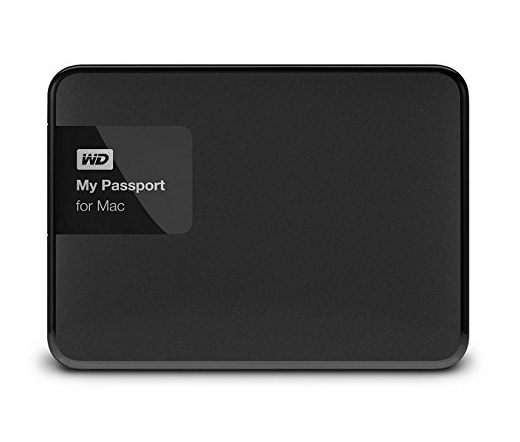 Western Digital My Passport  for Mac 3TB fekete
