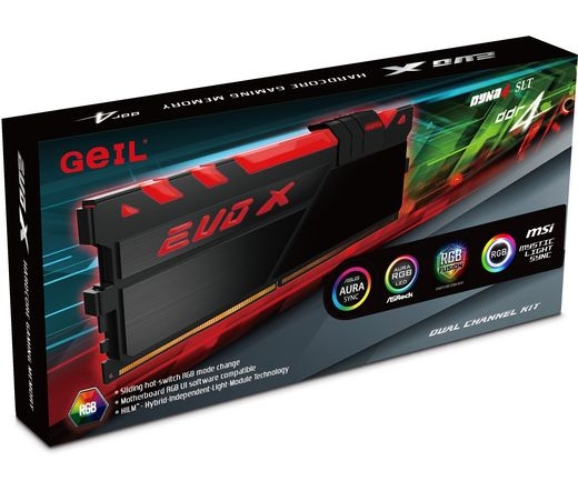 GeIL EVO X DDR4 3000MHz CL15 16GB KIT2