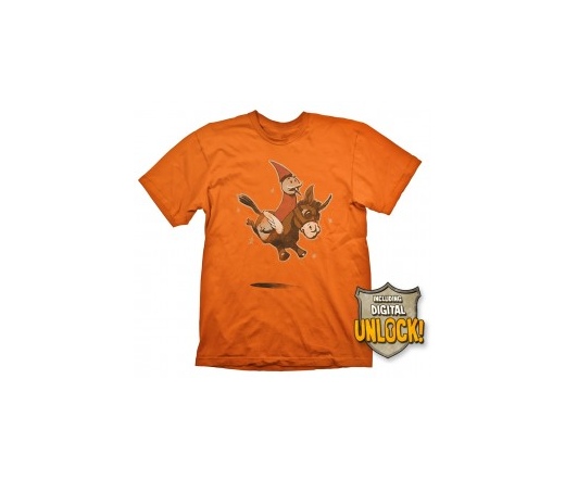 DOTA 2 T-Shirt "Wizard & Donkey + Ingame Code", L