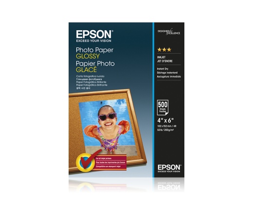 Epson Glossy 10x15cm 500 lap