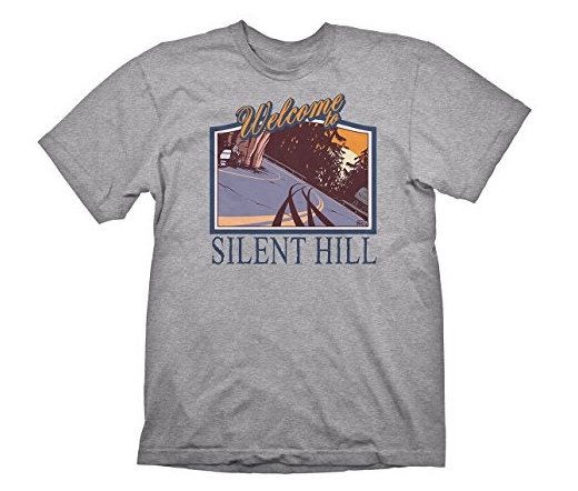 Silent Hill T-Shirt "Welcome to Silent Hill Grey S